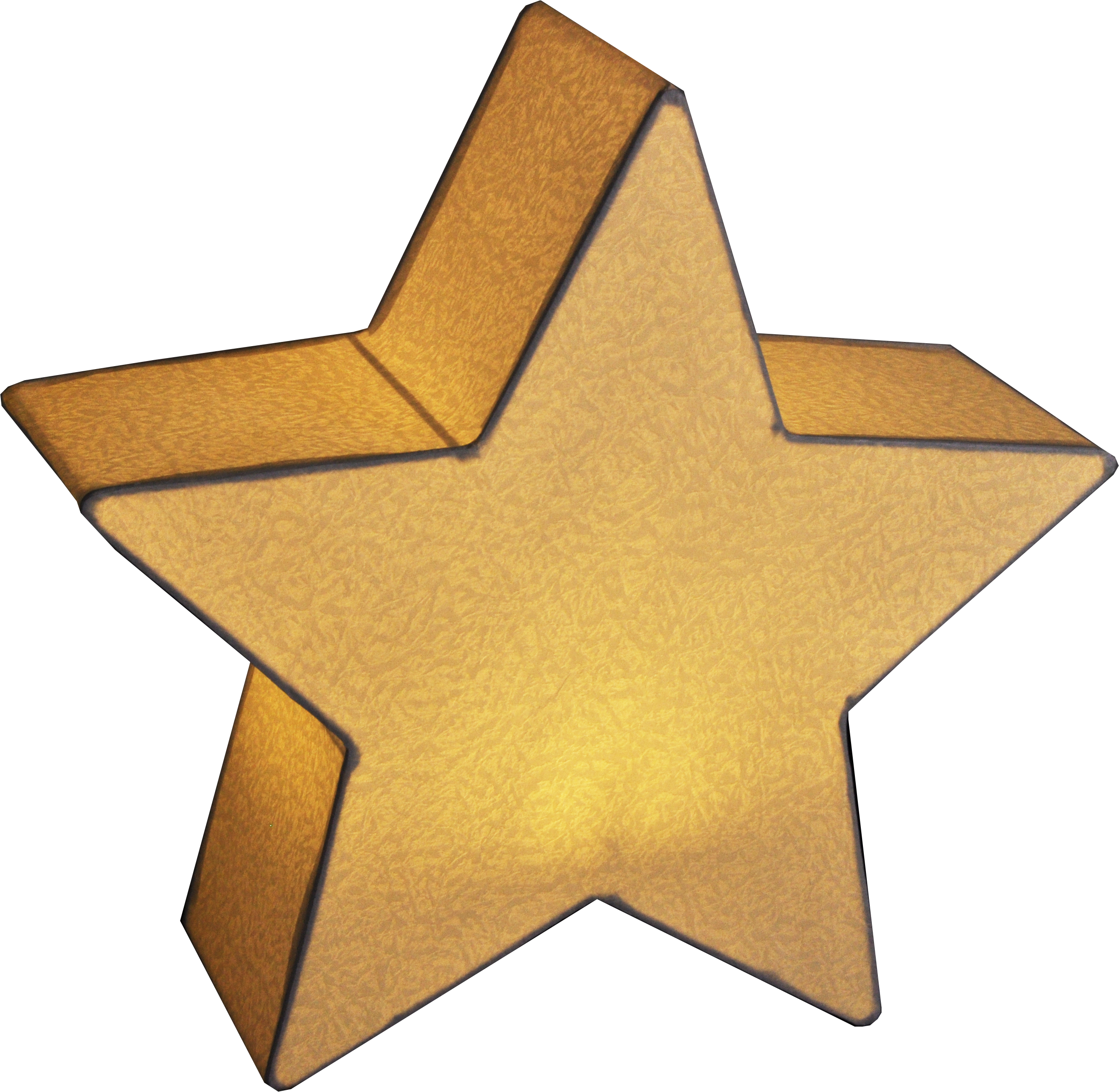 Home Decorative Antique Star Table Lamp Paper Shade Lamp Made in China