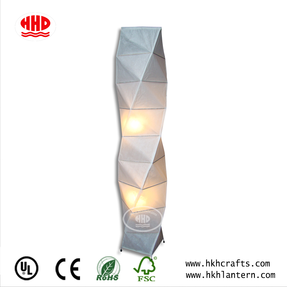 Origami Paper Lampshades Paper Floor Lamp for Living Room/Bed Room Decoration