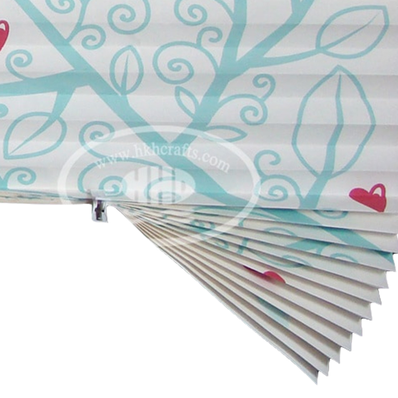 Beautiful Handmade Foldable Paper Window Curtain For Home Decoration