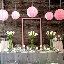 Bulk Sales White Round Honeycomb Paper Lanterns for Wedding Party Decoration