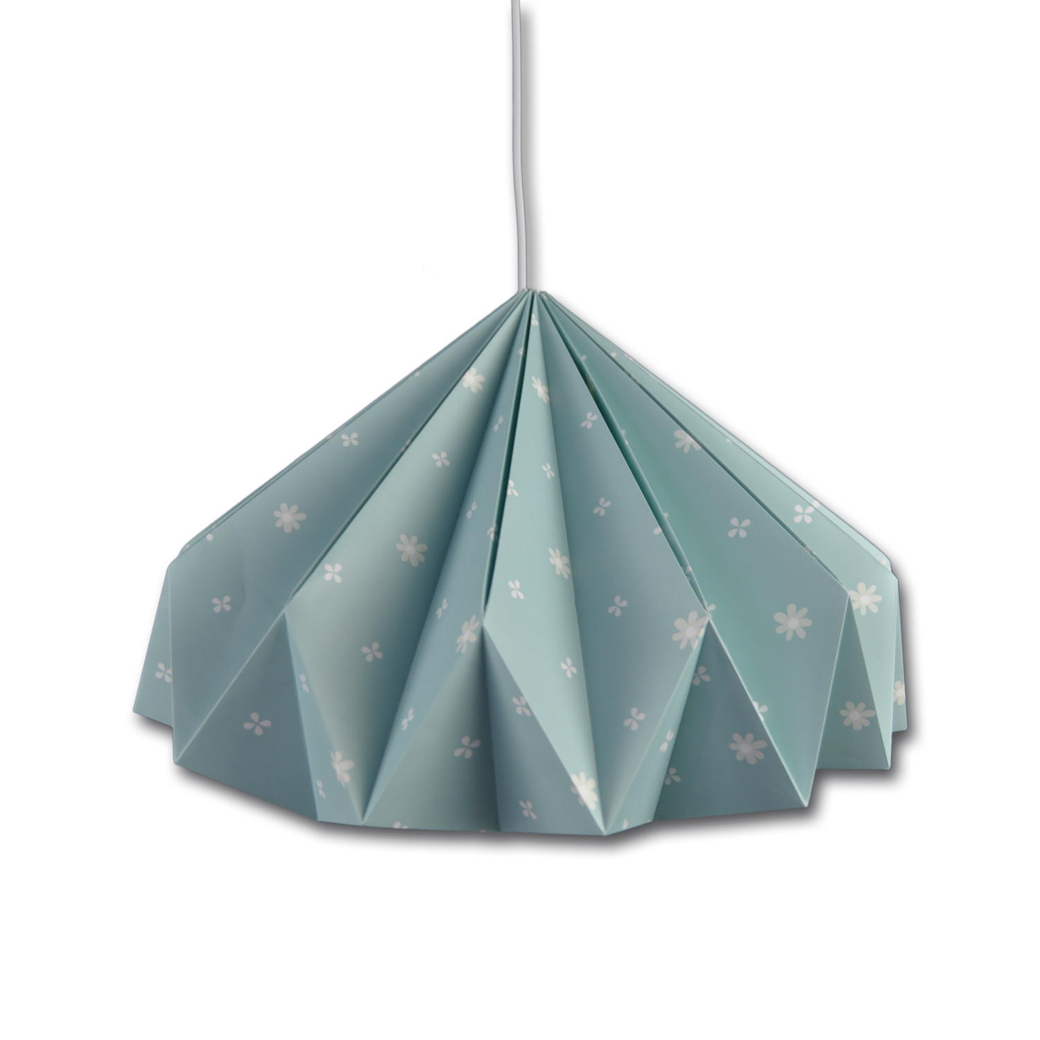Hot Sell Amazing Origami Lamp Shade Blue Lanterns
