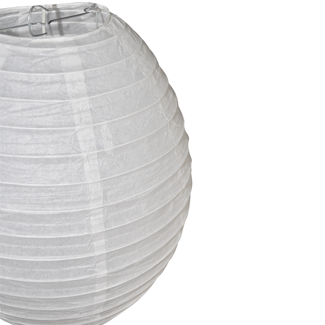 Wholesale Christmas Decoration Egg Shape Oval Paper Lantern