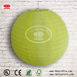 Chinese Paper Pendent Lampshades Round Hanging Fabric Lanterns For Wedding Christmas Decoration
