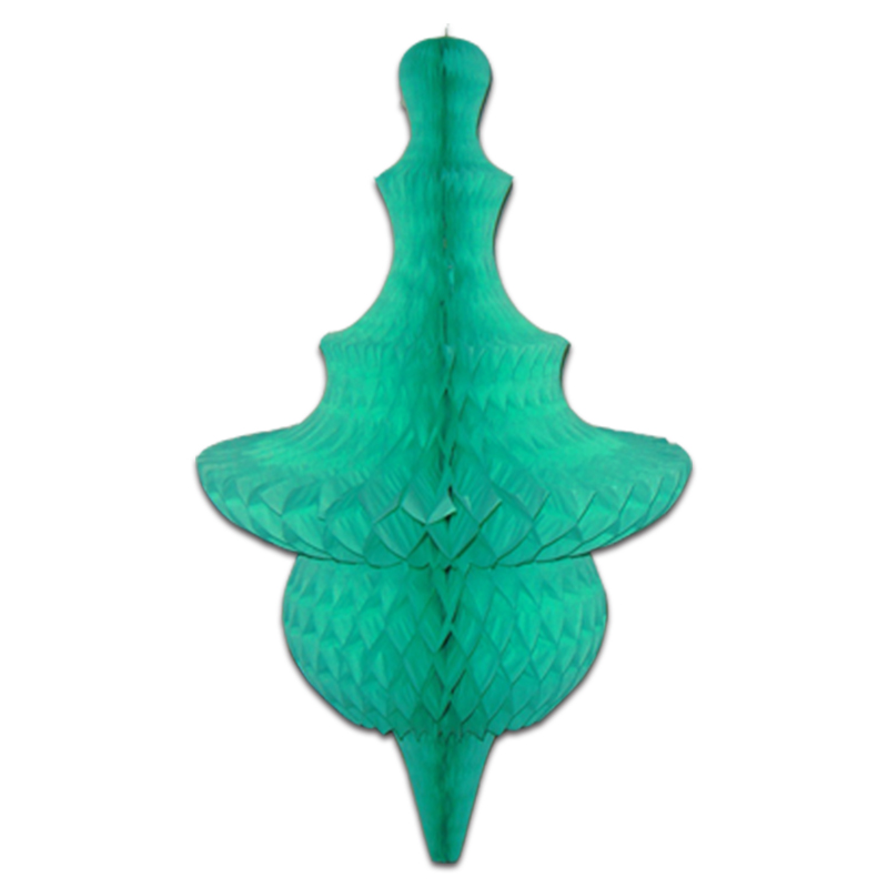 Assort Color Unique Shaped Paper Decoration Ornaments Tissue Paper Honeycomb for Holiday Party, Home Decor