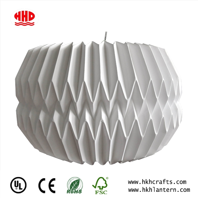 Crafts And Gifts White Paper Origami Paper Lampshade Home Decor