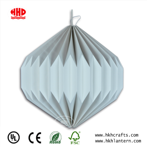 Home Lighting Pendant Origami Style Paper Lampshade From Factory Wholesale